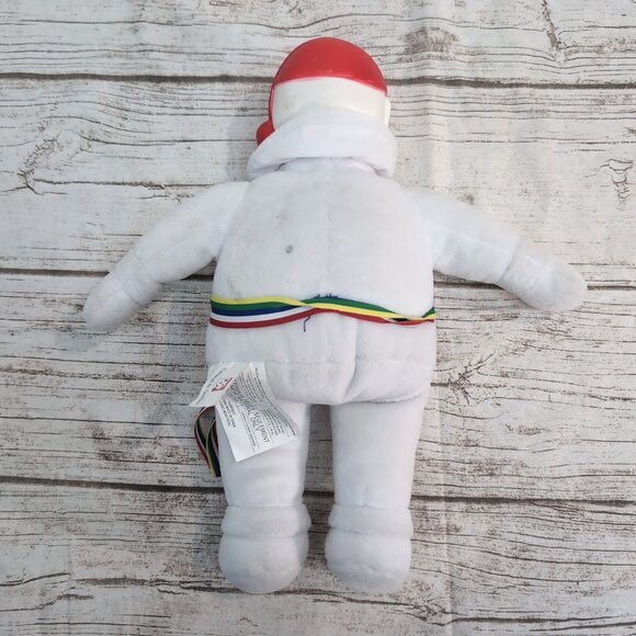 Carnaval de Québec Bonhomme Plush Doll White Mascot Toy – Collectible - Picture 6 of 7